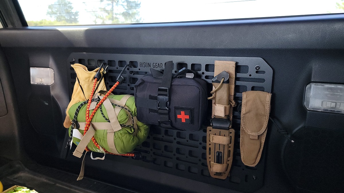 Bison Gear Rear Hatch MOLLE Panel For 4Runner Install Review