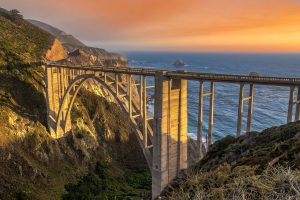 Bixby Bridge Sunset - Big Sur