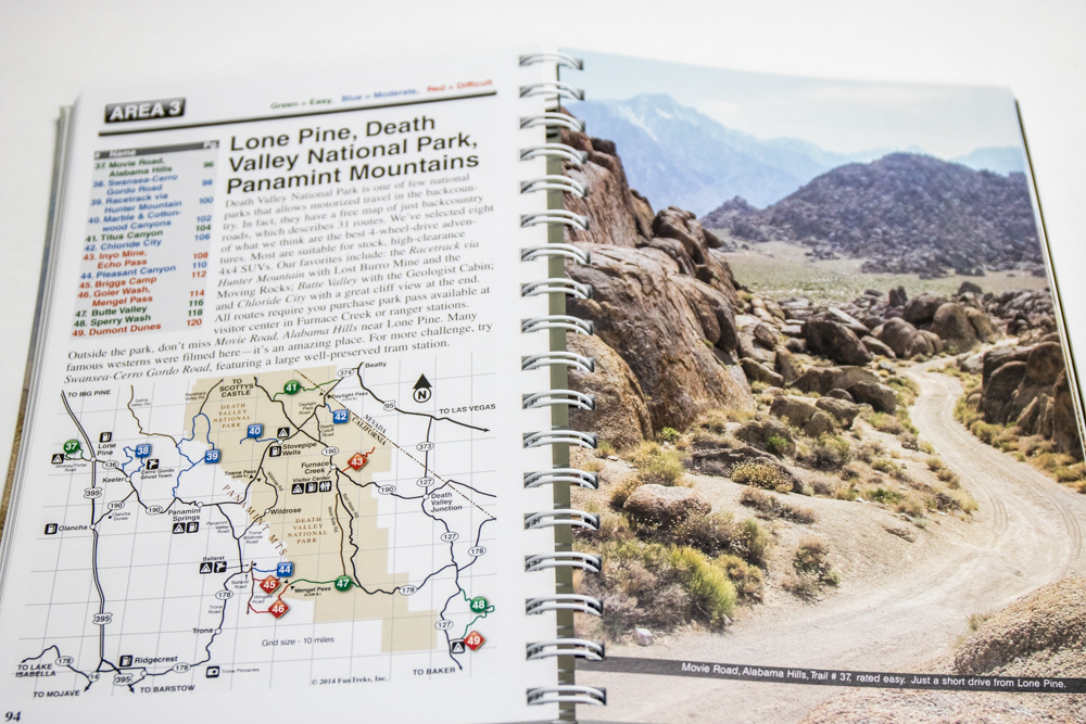 California 4x4 Trails Guide - Huge Trail Photographs