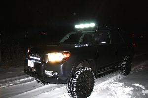 Rigid E-Series Light Wiring on Gobi Stealth Rack