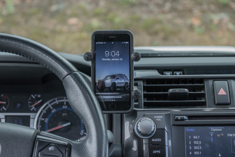 5th Gen 4Runner DIY Phone Mount DIY iPhone Phone Mount