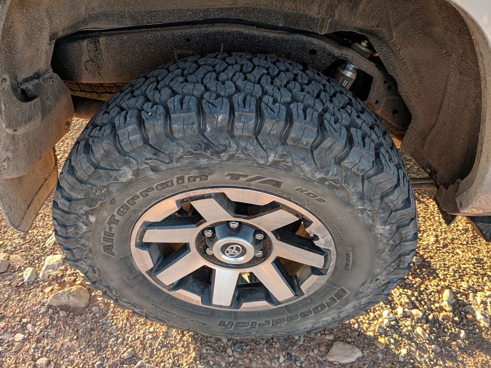 BF Goodrich Ko2 A/T Tires (285/70R17) 4Runner BFG Ko2s