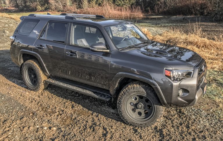 ProComp 7069 with Goodyear Wrangler DuraTracs on 4Runner - Review