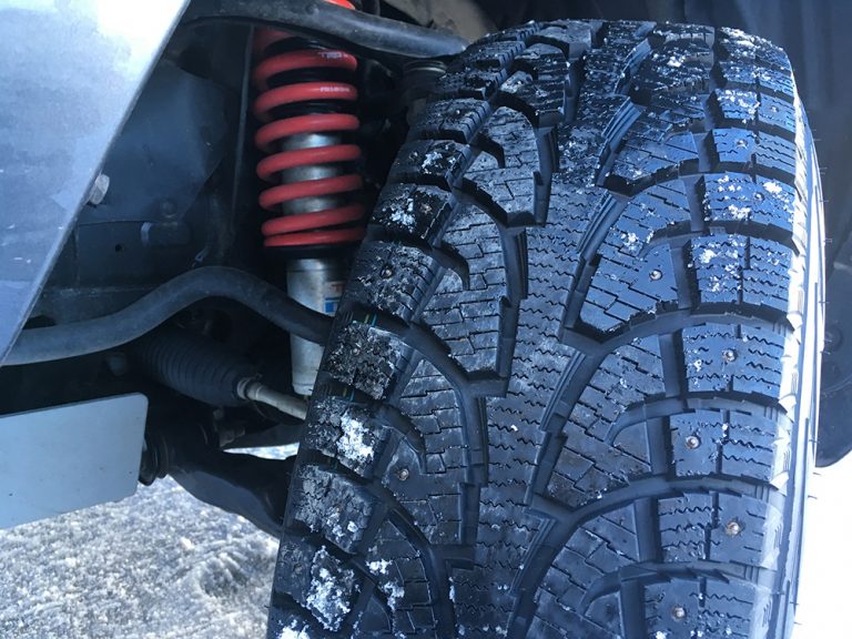 Hankook iPike RW11 Studded Snow Tires Review, Studded 4Runner Tires