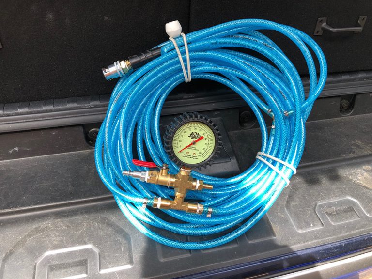 DIY 4Tire Inflator and Deflator OffRoad System, 4way tire deflation