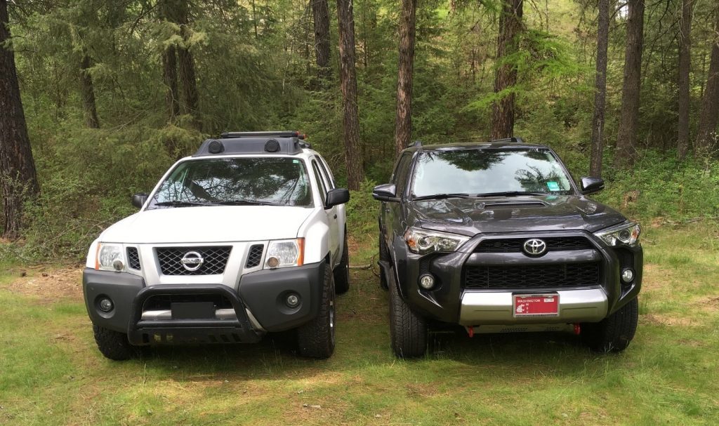 4Runner TRD OffRoad Vs Xterra OffRoad, Body on frame SUVs Reviewd