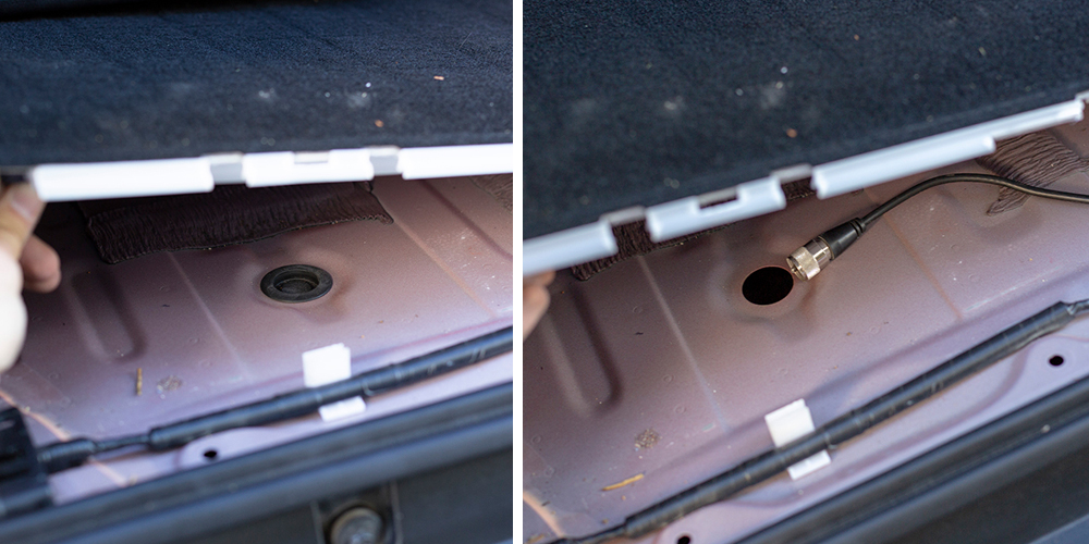 Step #2: Removing the Rear Cargo Area