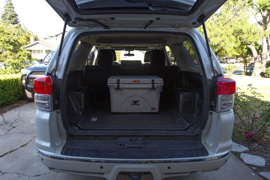 Step 1: Open liftgate and turn off power. 