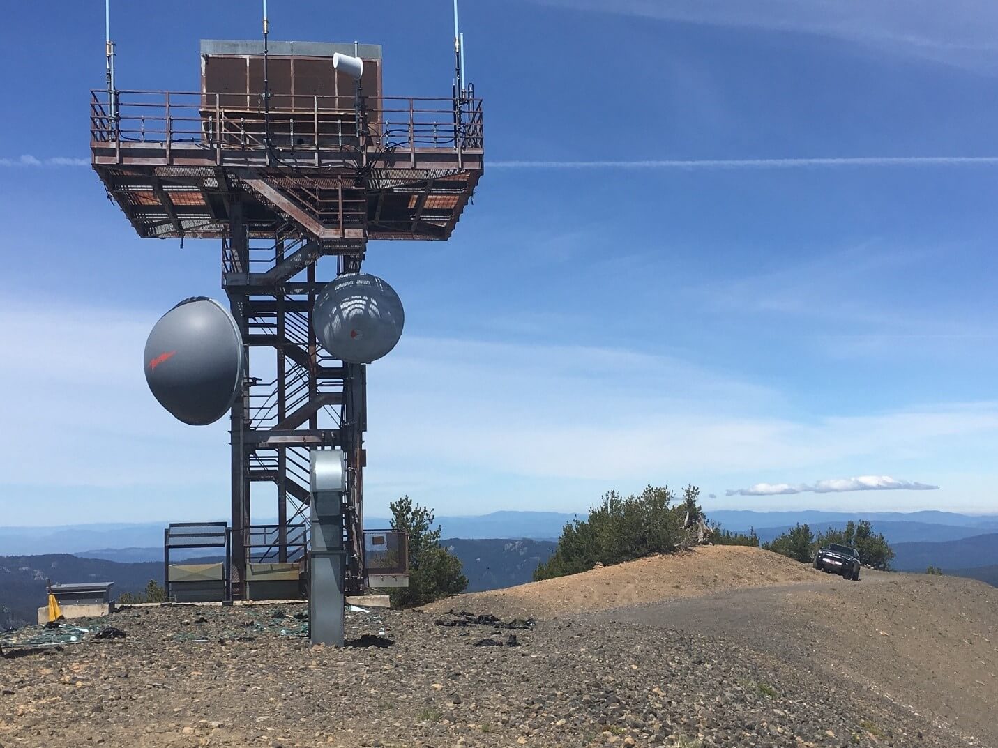 Pelican Butte 4x4 Trail - Fire Lookout Tower