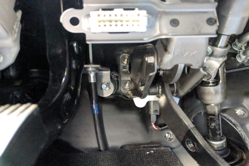 Locate your 4Runner’s OBDII port