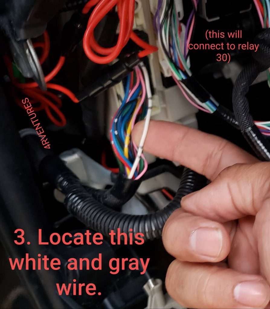 5th Gen 4Runner Fog Light Only Bypass Mod Fog Lights Only 4Runner