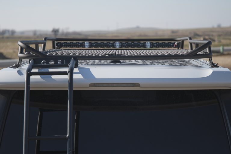 Custom 4Runner Roof Rack built by Stellar Built in Sacramento, CA