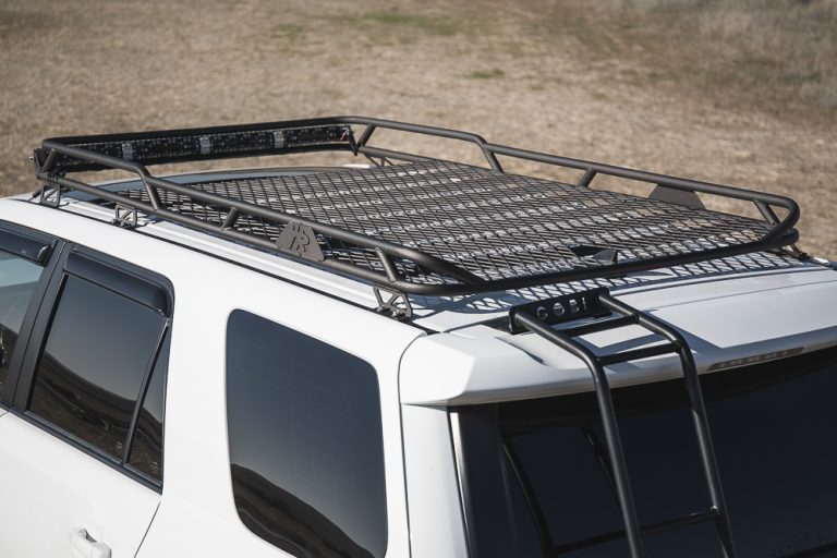 Custom 4Runner Roof Rack built by Stellar Built in Sacramento, CA