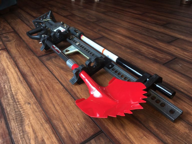 HiLift Jack & Shovel Mount for Factory Roof Rack on 5th Gen 4Runner