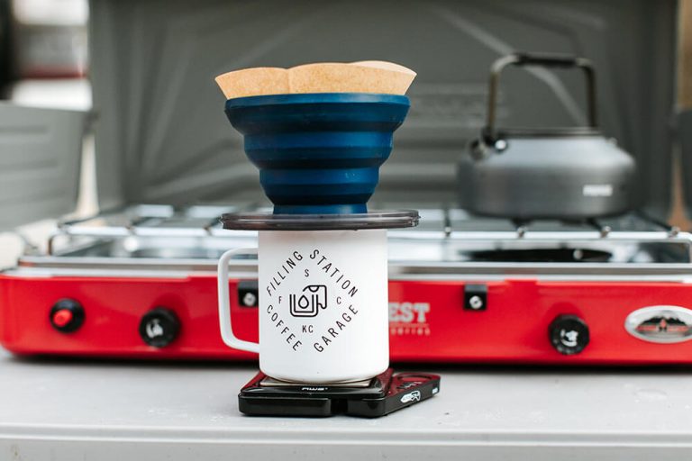 GSI Java Drip Pour Over Coffee Maker wins on the Trail