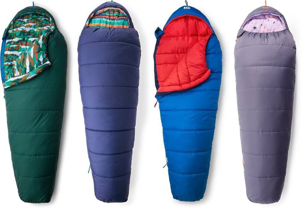 REI Kindercone Sleeping Bag - Camping Essentials With Kids Under 12