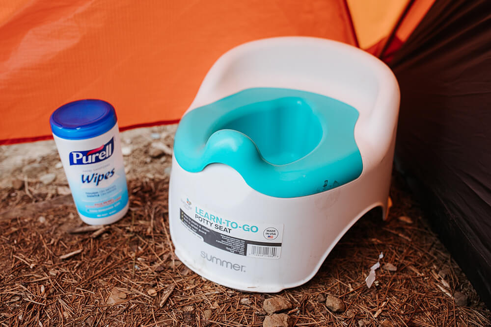 OXO Tot Potty Chair - Camping Essentials With Kids Under 12 