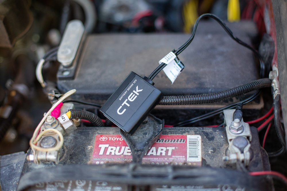 CTEK CTX Battery Sense Install & Review On the 5th Gen 4Runner: STEP 1. Connect to the Battery Terminals