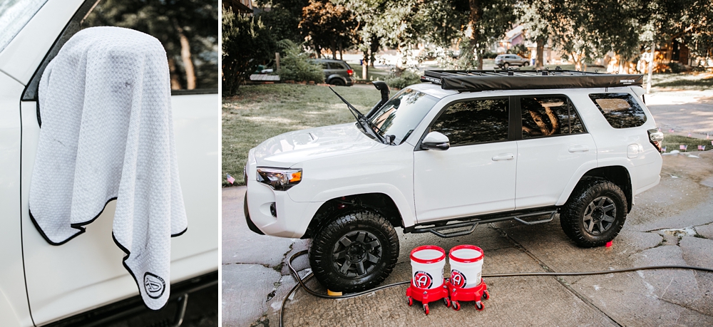 “2 Bucket Method" & Setup: Quick & Easy Hand Washing your truck using Adam’s Polishes: STEP 5: DRY YOUR TRUCK