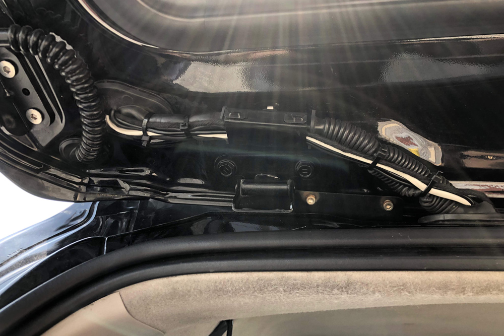 Autoease Power Liftgate Product Review & Install:  Autoease’s Electric Powered Liftgate for 5th Gen 4Runner. STEP 5: DRILL HOLE FOR REAR LIFTGATE BUTTON & FISH WIRES THROUGH THE LIFTGATE