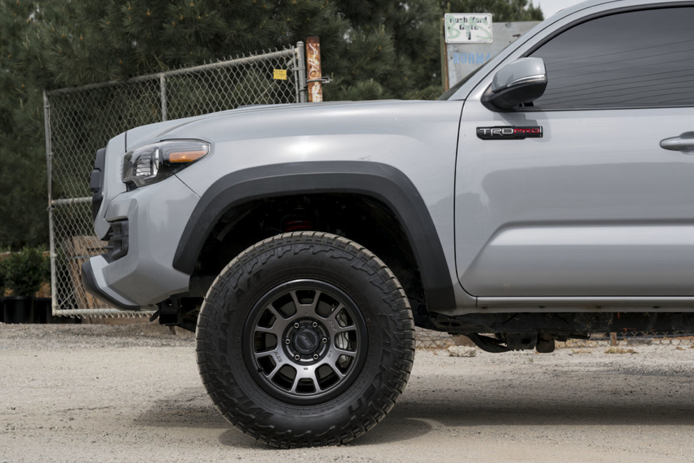 Gun Metal RR5-S on Cement Tacoma