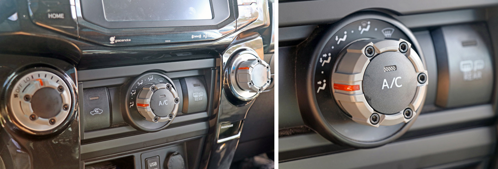 AJT Custom Climate Control Knobs: An Easy DIY Interior Upgrade For the 5th Gen 4Runner: Overall Impression