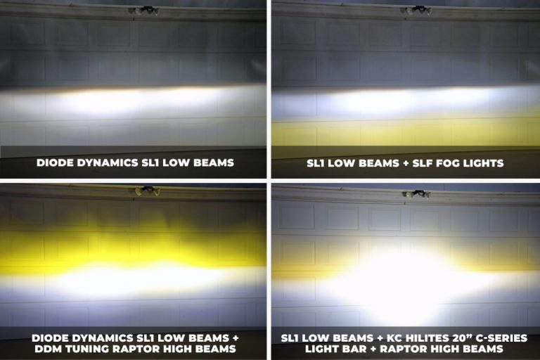 DDM Tuning Raptor High Performance Yellow LED High Beams - 4Runner