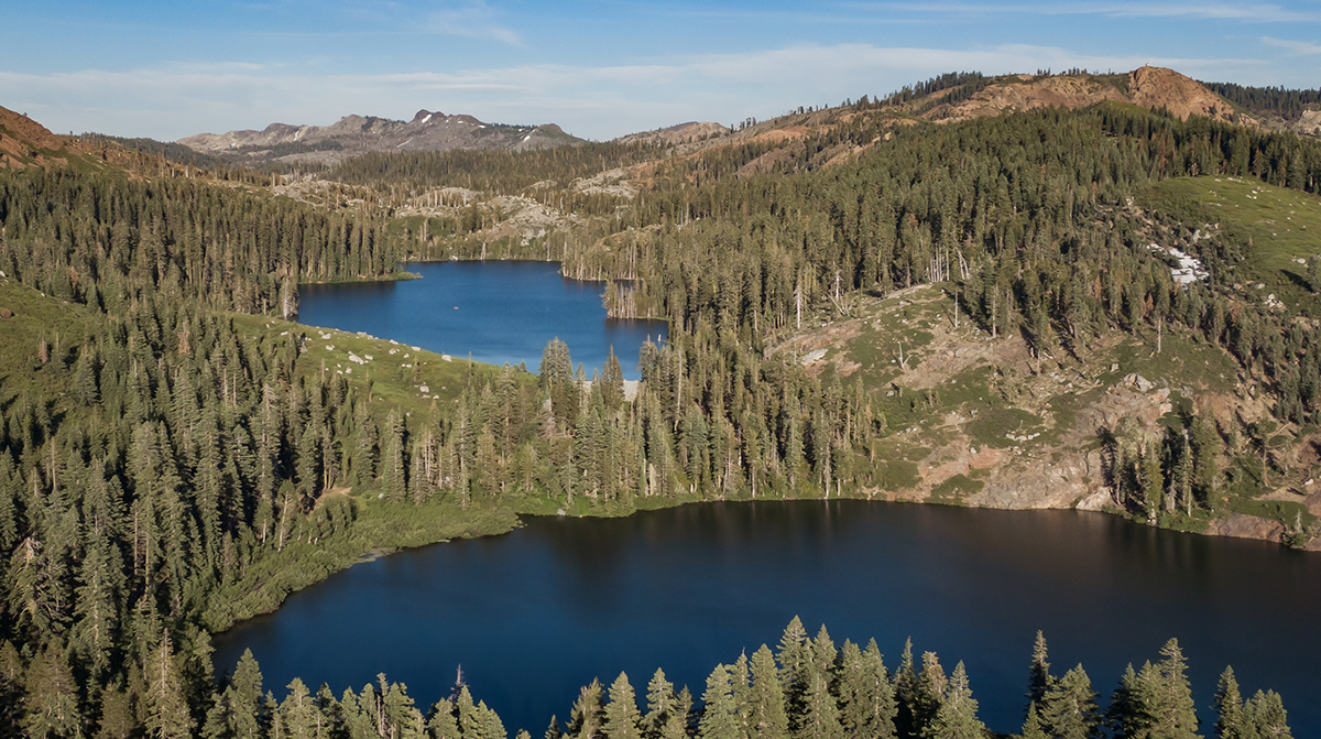 Carr Lake and Feely Lake - Tahoe National Forest