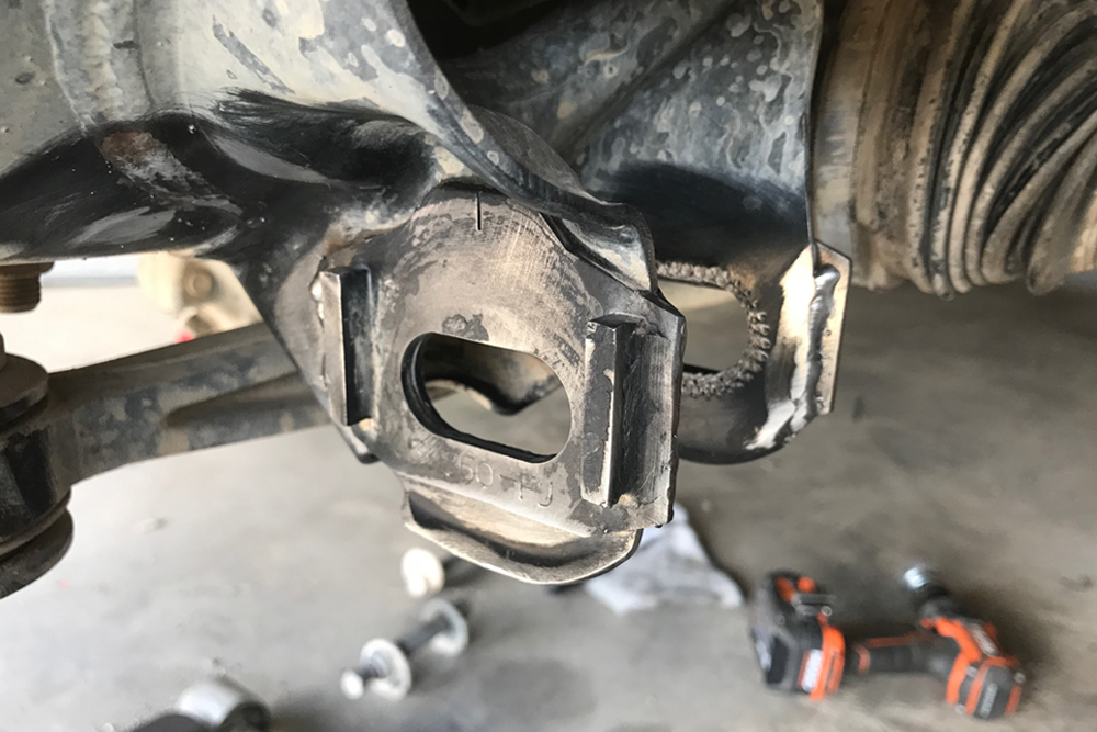 Total Chaos Weld-On Cam Tab Gussets For Off-Road Performance: Step-By-Step Install on the 5th Gen 4Runner: WELDED GUSSETS IN PLACE