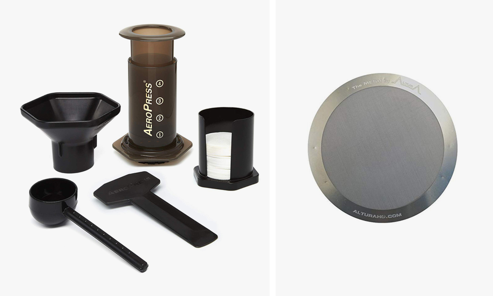 Overland Gear & Car Camping Essentials For the 5th Gen 4Runner: AEROPRESS COFFEE AND ESPRESSO MAKER – QUICKLY MAKES DELICIOUS COFFEE