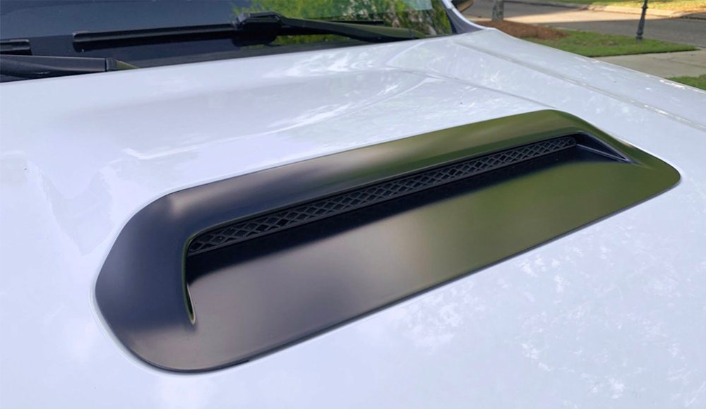 Blacked-Out Hood Scoop Step-By-Step DIY Install For the 5th Gen 4Runner: Step-By-Step Install: Step 7. Reinstall (New) Hood Scoop 