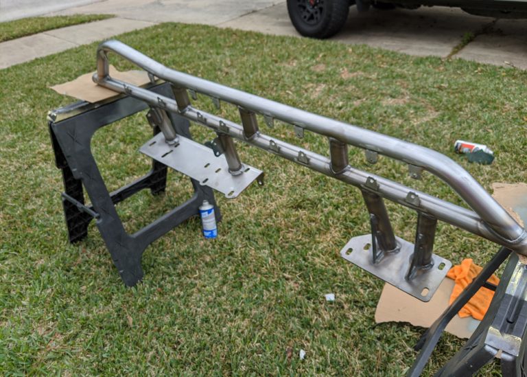 Prepping & Painting Rock Sliders Step by Step DIY Overview Guide