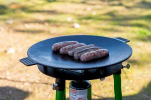 Oris Skottle Overland Grill Portable for Camping with Cast Iron