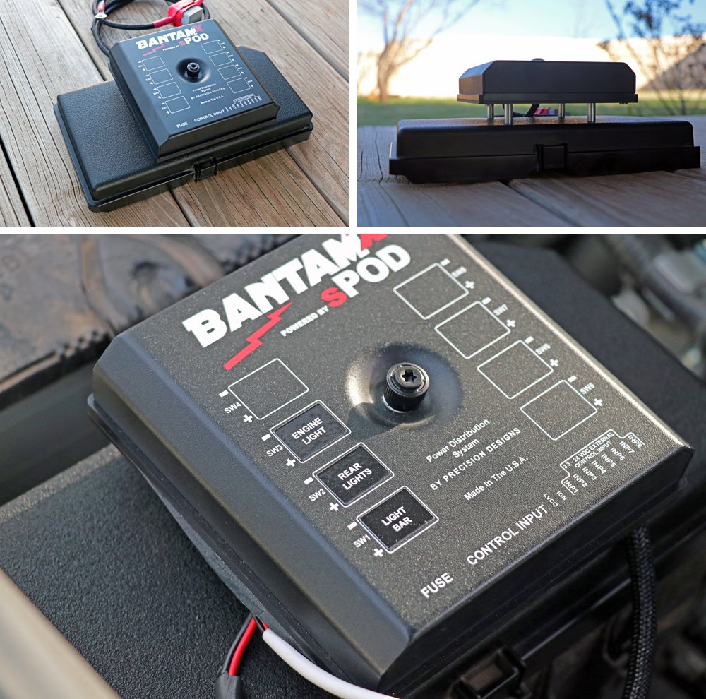 sPOD BantamX 8-Circuit Switch System Review + Step-By-Step Install For 5th Gen 4Runner: Step 2. Drill & Mount BantamX To Fuse Box Cover