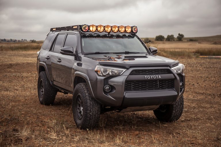 KC Pro6 Light Bar & M-Rack Roof Rack Install on 5th Gen 4Runner