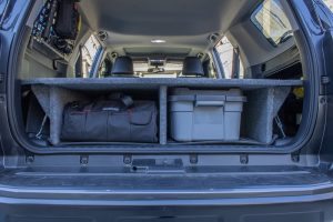 The DIY Sleeping Platform and Storage Divider Camping Setup For the 5th Gen 4Runner