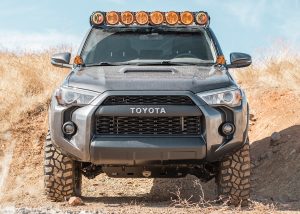 KC HiLiTES Pro6 Roof Rack on Toyota 4Runner