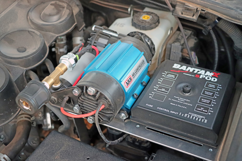 5th Gen 4Runner Powertray with Arb Air Compressor and sPod