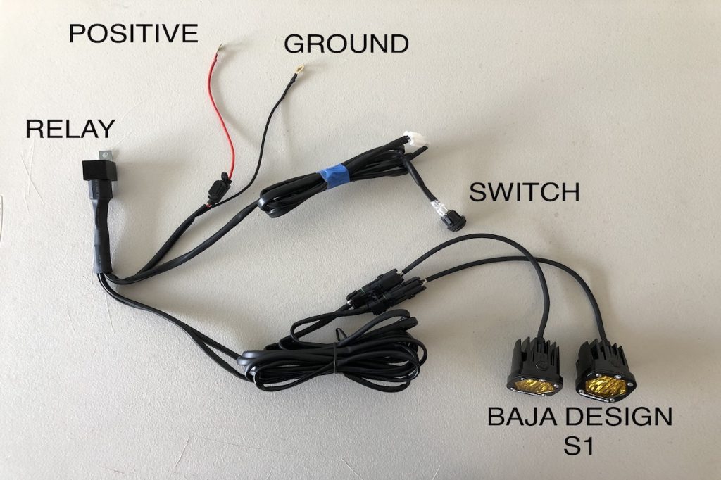 Wiring Baja Design S1 Ditch Lights to FactoryStyle Push Switch 4Runner