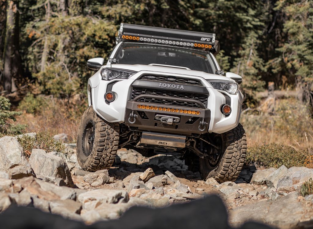 Cooper EVO M/T Tires on the Rocks with 5th Gen 4Runner