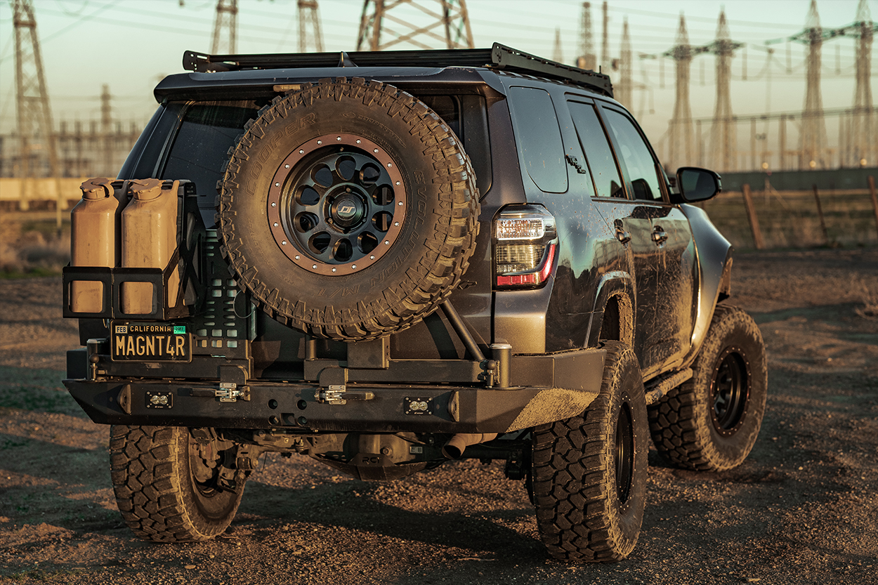 Hitch Mounted Tire Carrier Vs Full Rear Bumper For The 5th Gen 4runner