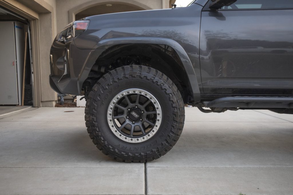 Trimming Fenders & Fender Flares on 5th Gen 4Runner - Fitting 35