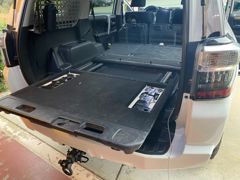 5th Gen 4Runner Sliding Cargo Tray Swap - Install & Parts List