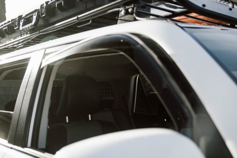 WeatherTech Side Window Deflectors Install & Review 5th Gen 4Runner