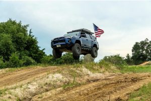 Nautical Blue Lifted 4Runner - 5th Gen