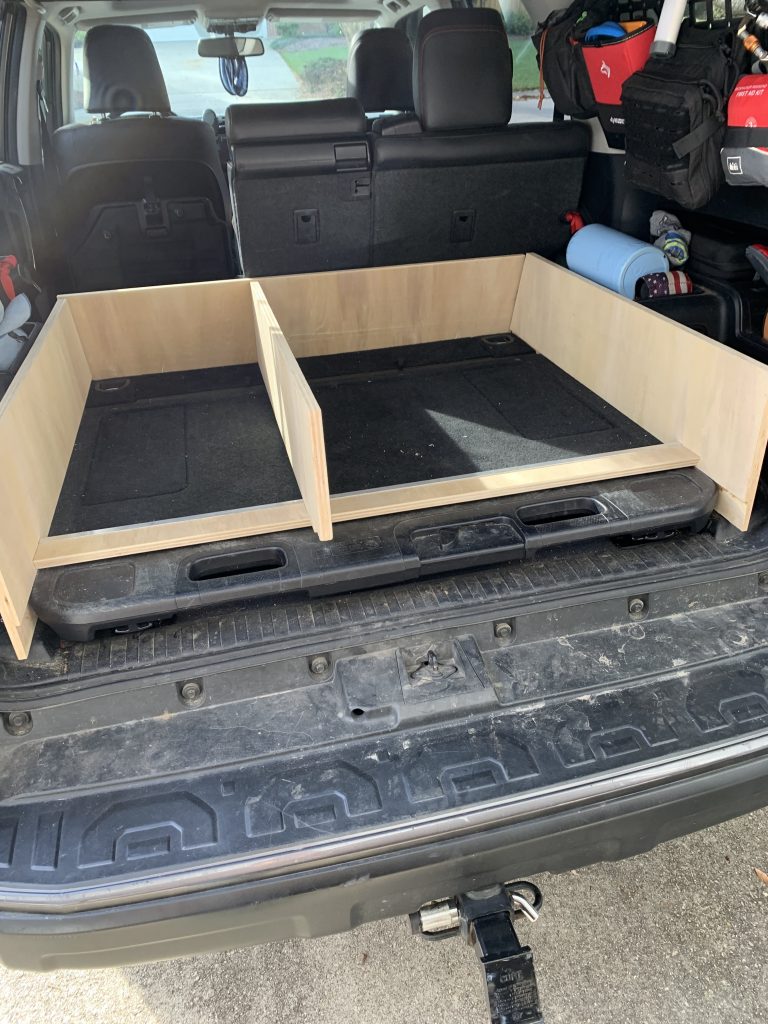 5th Gen 4Runner Overland Drawer System w/ Slide Outs - DIY Plans