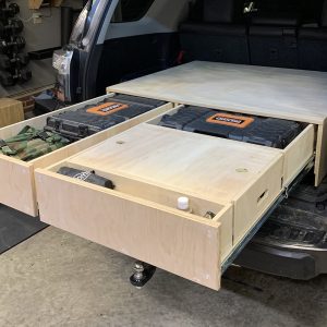 5th Gen 4runner Overland Drawer System W  Slide Outs - Diy Plans