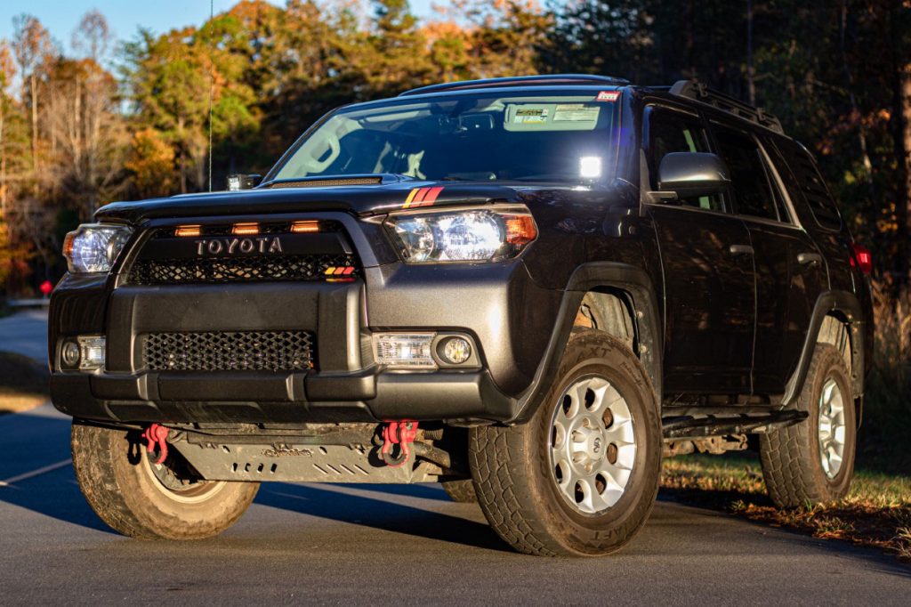 TRD Pro Style Grill and “Raptor” Lights for 20102013 4Runner