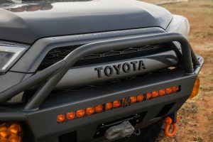 Color Matched TRD Pro Grille & Black TOYOTA Letters - 5th Gen 4Runner