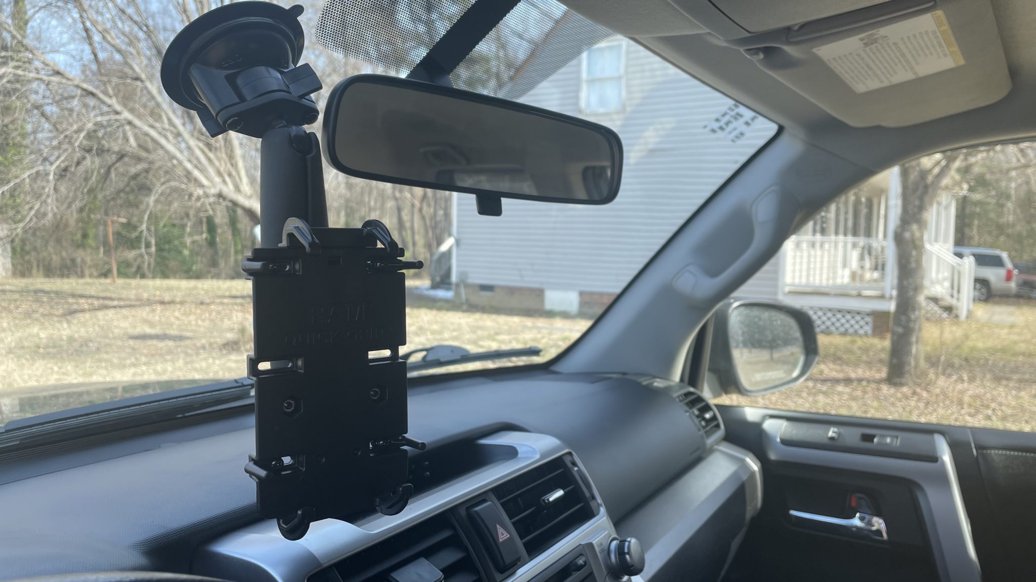RAM Mount QuickGrip Phone Mount 5th Gen 4Runner Install & Review